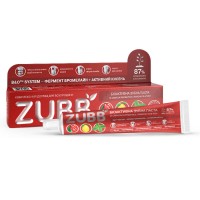 Біоактивна зубна паста ZUBB зі смаком барбарису, лимона та м'яти