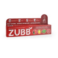 Біоактивна зубна паста ZUBB зі смаком барбарису, лимона та м'яти
