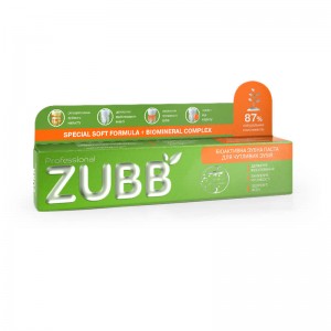 Біоактивна зубна паста ZUBB для чутливих зубів